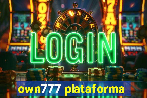 own777 plataforma